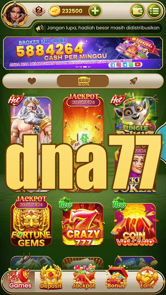 dna77 Tangkapan Layar - APK Resmi
